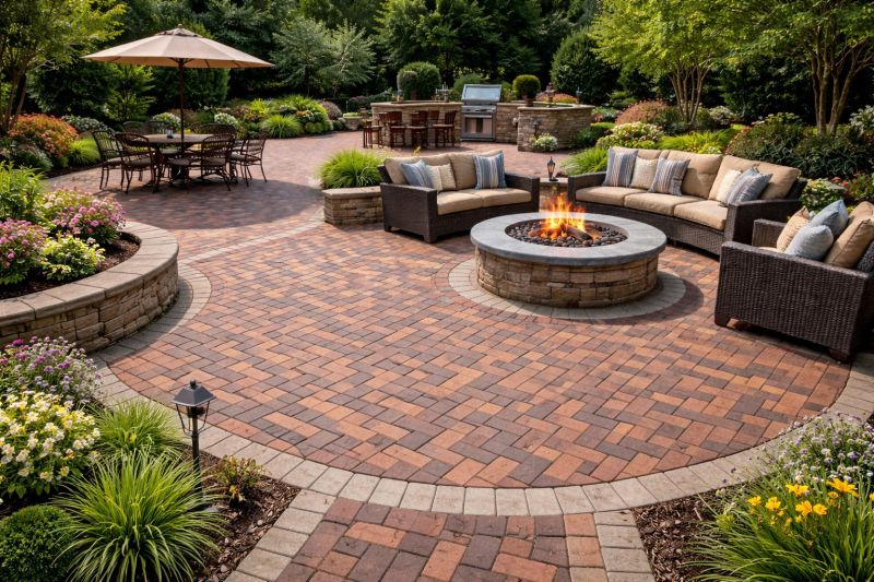 Patio Brick Installation in West Hartford, CT